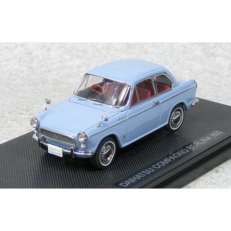 Ebbro 44339 Daihatsu Compagno Berlina 800 Blue 1/43 Scale