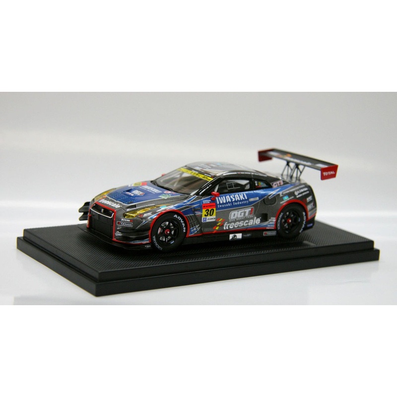 Ebbro 44985 SUPER GT300 2013 No.30 IWASAKI OGT Racing GT-R 1/43 Scale