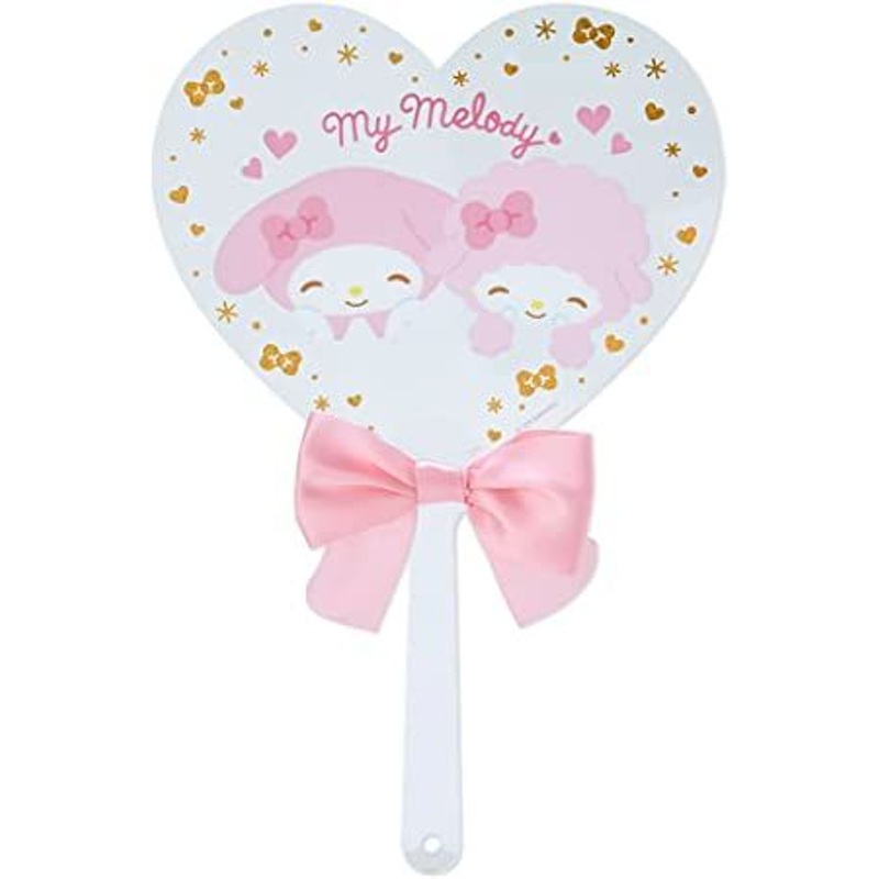 Sanrio Clear Mini Hand Fan (Smiling) My Melody