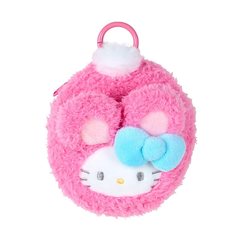 Sanrio Mini Pouch Charm (Spring Rabbit) Hello Kitty Accessories Case Makeup Pouch With Carabiner