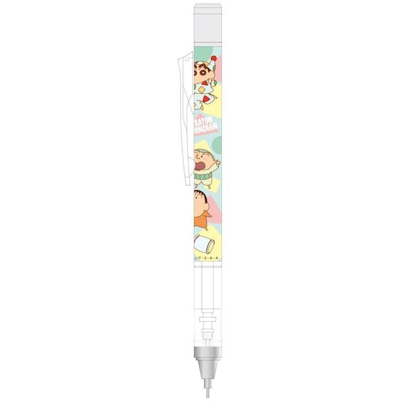 T’s Factory Mechanical Pencil Crayon Shin-chan MONOgraph 0.5 Friends Pajama