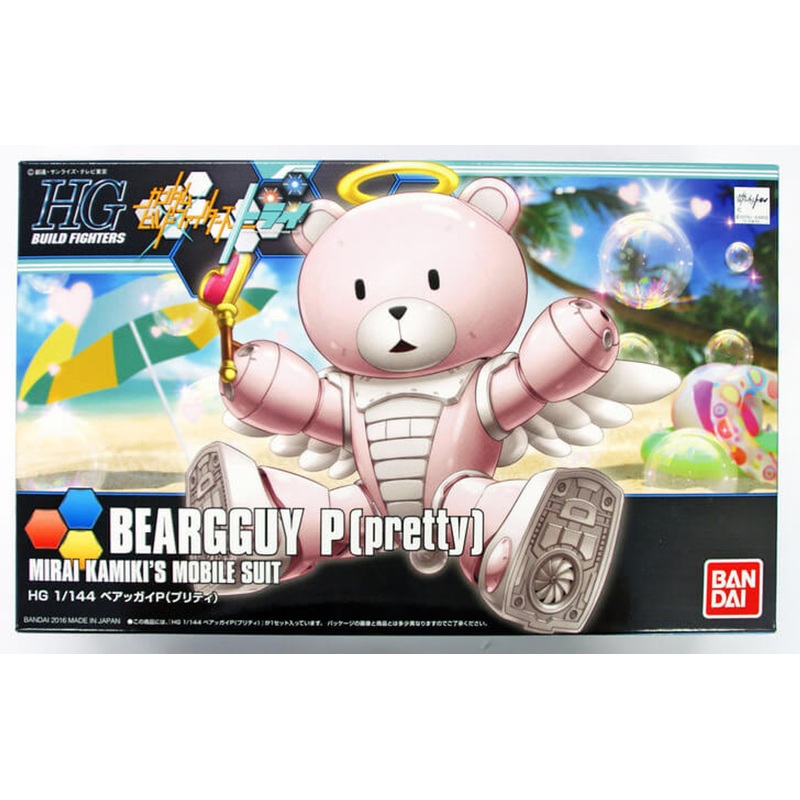 Bandai HG Build Fighters 048 BEARGGUY P (Pretty) 1/144 Scale Kit