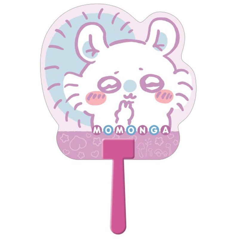 Ensky Chiikawa Die-Cut Fan Momonga 3