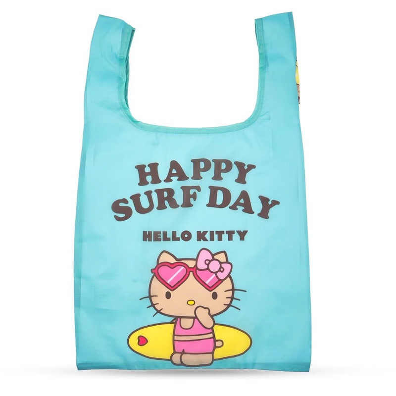 Hello Kitty Happy Beach Day Eco Bag M Mint