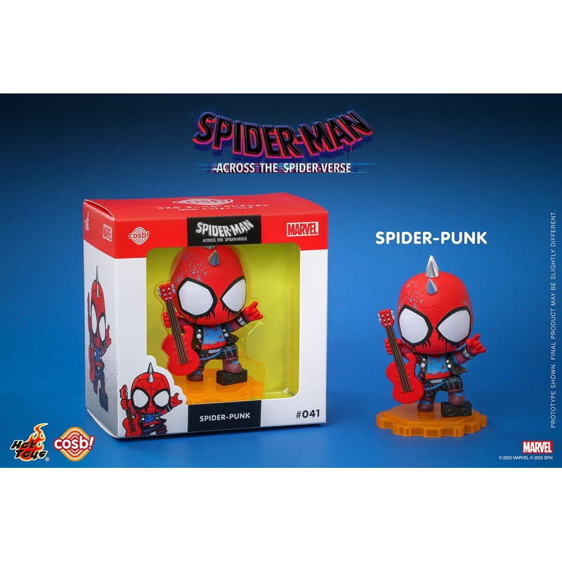 Hot Toys Cosbi Marvel Collection #041 Spider-Punk  Figure (Spider-Man: Across the Spider-Verse)