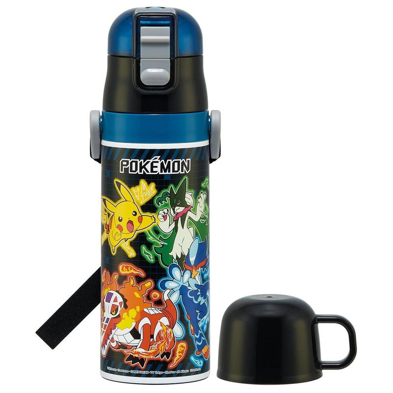 Skater Skater 2 Way Stainless Water Bottle Pokemon 25