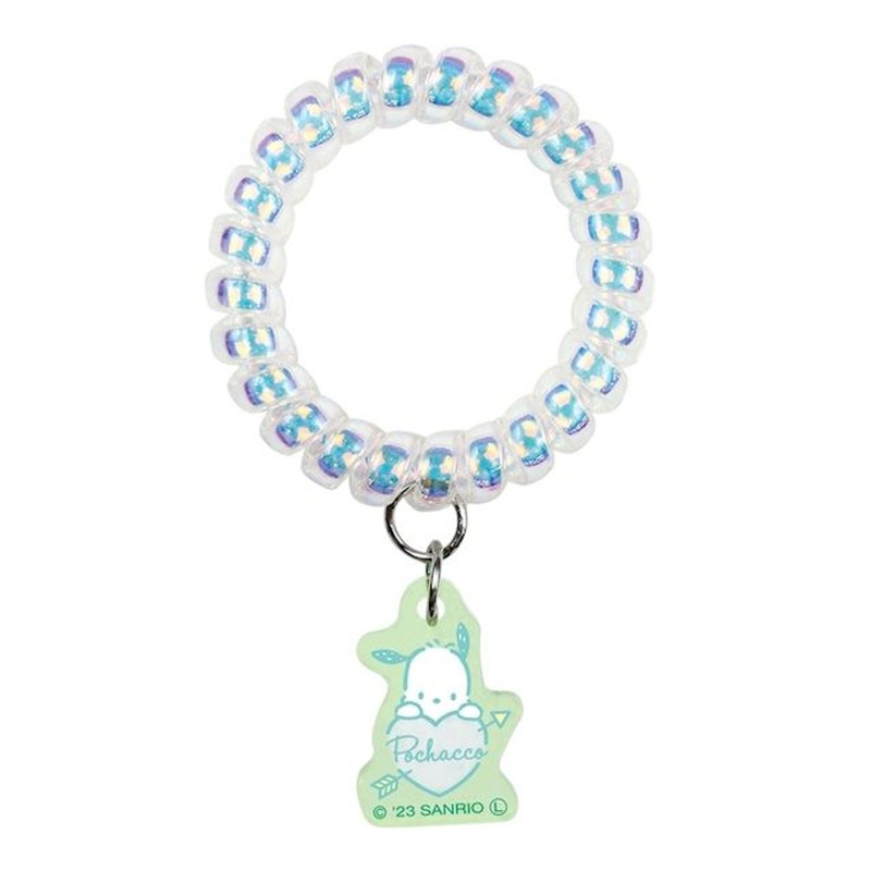 T’s Factory Sanrio Spiral Hair Tie with Charm Pochacco