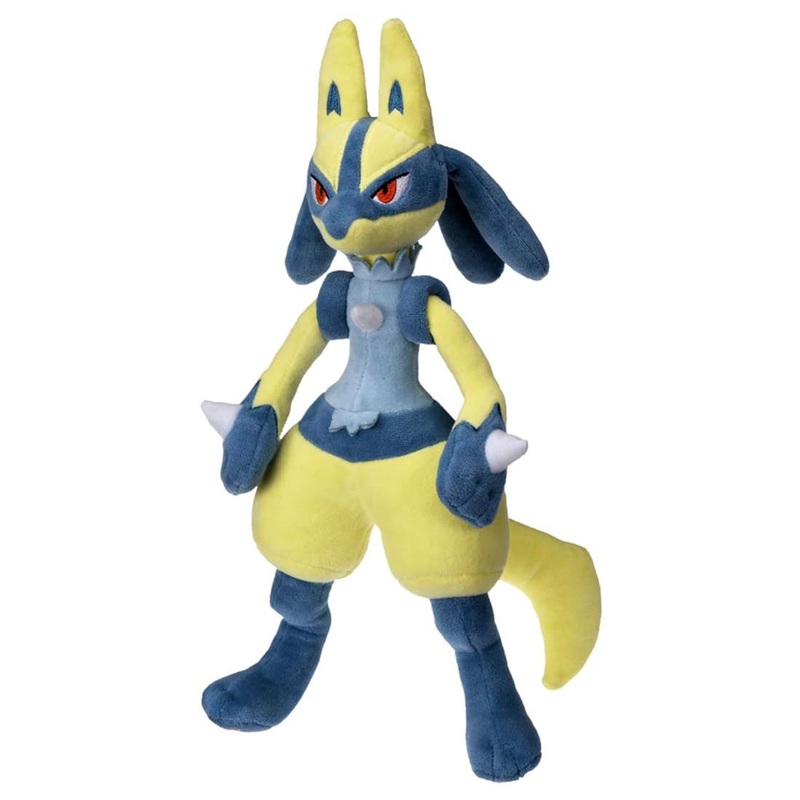Takara Tomy Pokemon Plush Doll Yellow Lucario