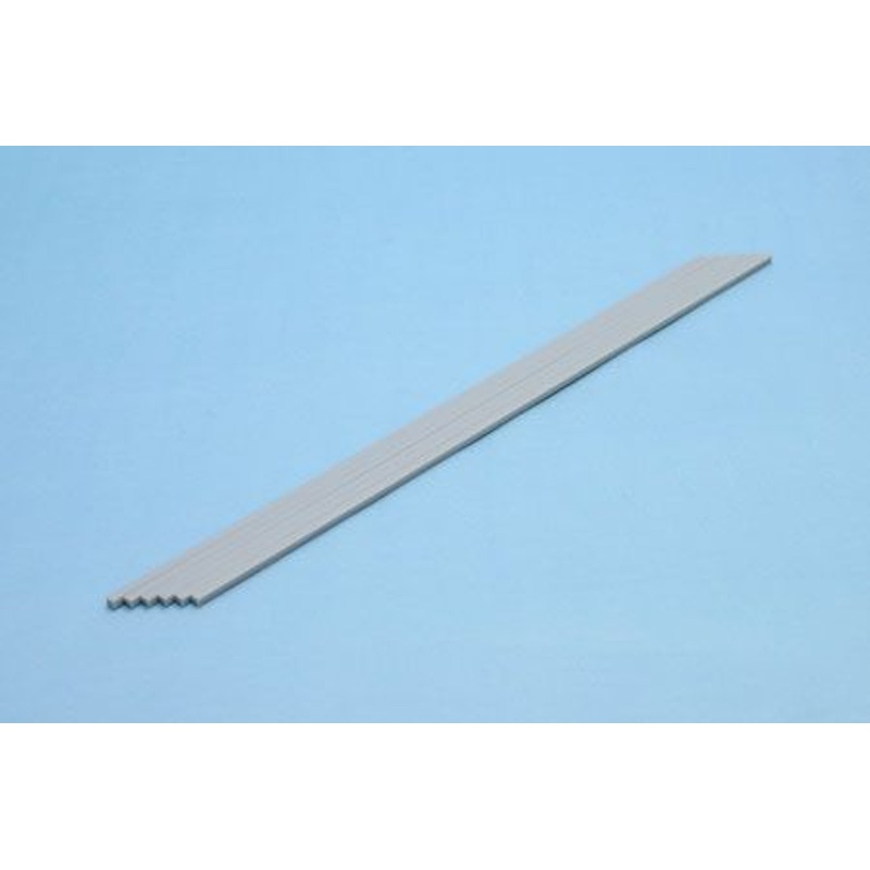 Wave Pla Material Square Stick (Gray) 3.0mm x6 Set