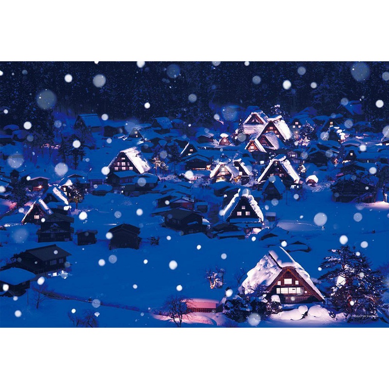 Yanoman Jigsaw Puzzle 03-839 Japanese Scenery Romantic Shirakawa-go (300 Pieces)