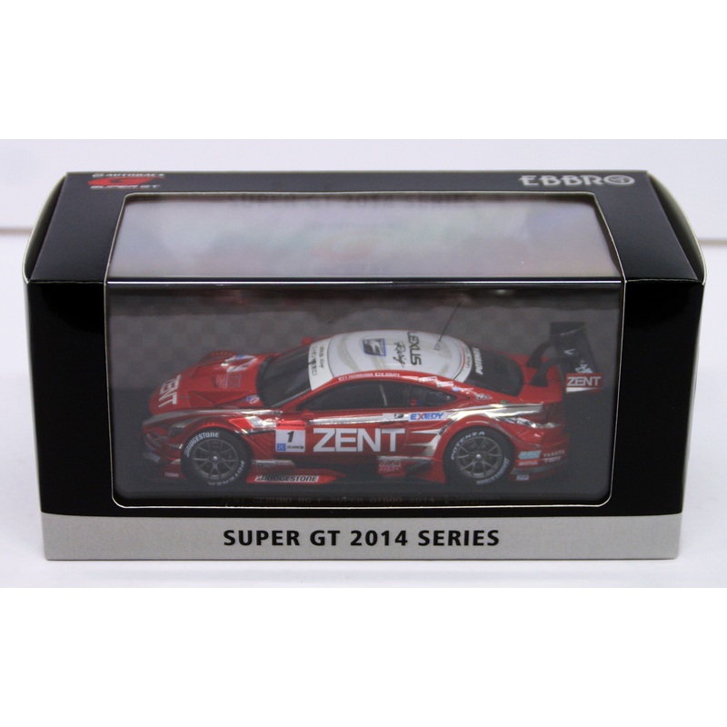 Ebbro 45066 ZENT CERUMO RC F SUPER GT500 2014 Red No.1 1/43 Scale