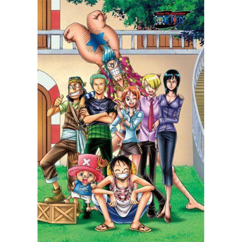 Ensky Jigsaw Puzzle One Piece – Straw Hat Pirates on SUNNY (108 Pieces) (RARE)