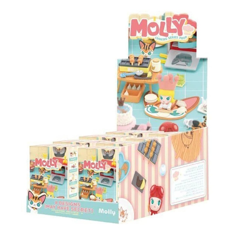POP-MART Molly Cooking Series Figure (8 BOX RANDOM)