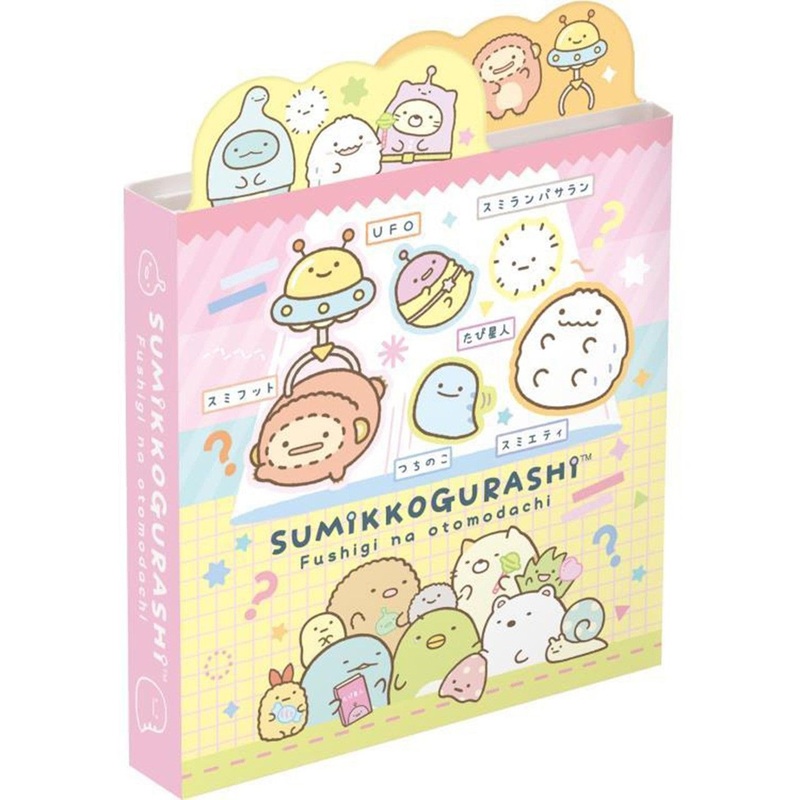 San-x Memo Pads – Sumikko Gurashi – Mysterious Friends Pattern 2