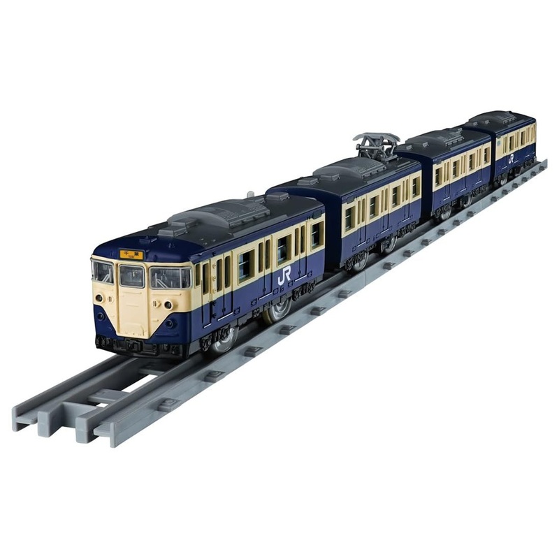 Takara Tomy Plarail 113 Series Suburban Train JR East Yokosuka Color (Plarail Real Class)