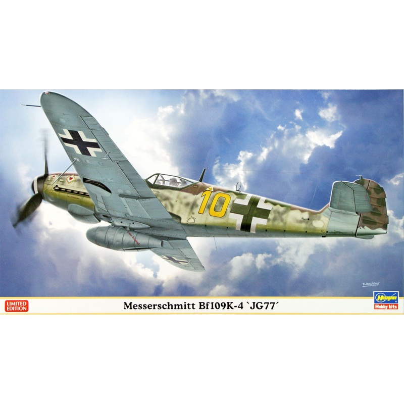 Hasegawa 07347 Messerschmitt Bf109K-4 JG77 1/48 Scale Kit