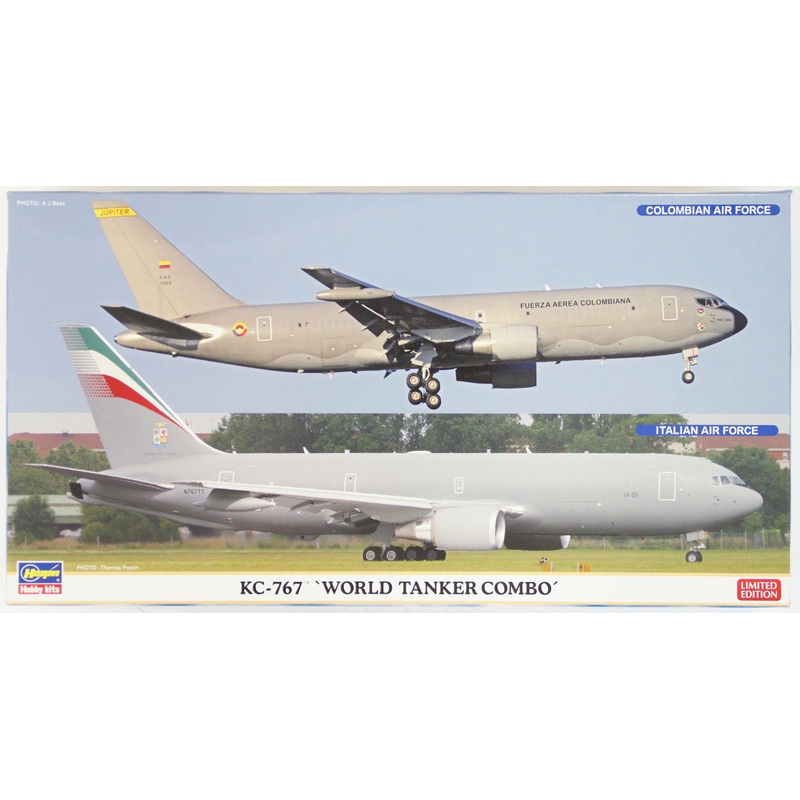 Hasegawa 10808 KC-767 World Tanker Combo (Limited Edition) 1/200 Scale Kit