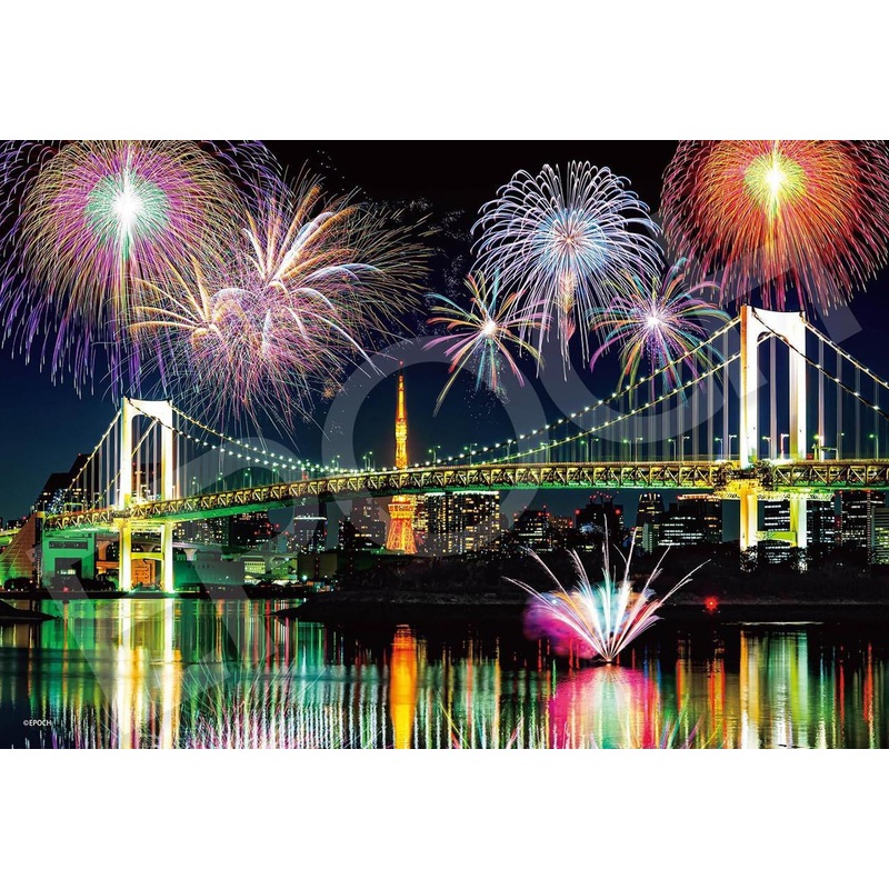 Jigsaw Puzzle Odaiba Fantasy Fireworks – Tokyo 28-048 (300 Pieces)