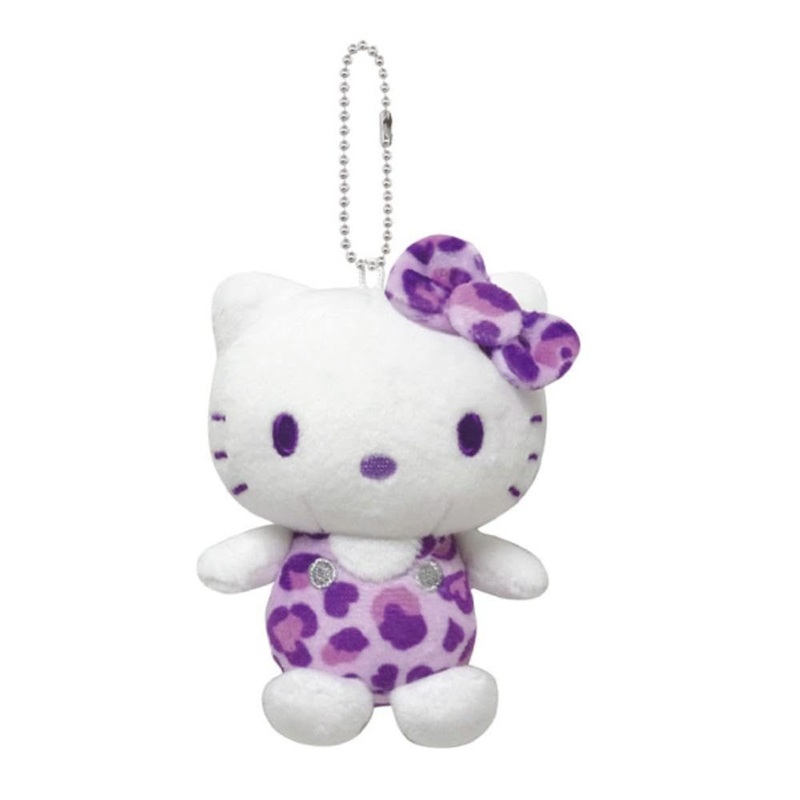 Kcompany Sanrio Hello Kitty Leopard Print BC Mascot (Purple)