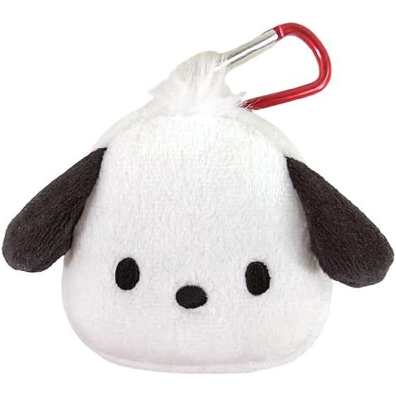 Nakajima Mascot Pouch with Carabiner – Sanrio Pochacco