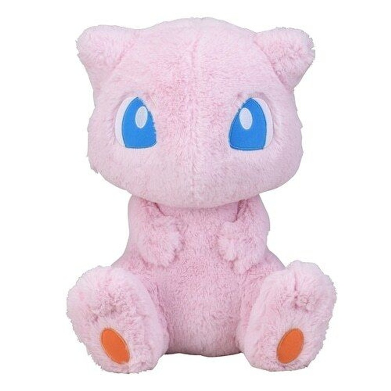 Pokemon Center Original Big Fluffy Stuffed Toy Mew