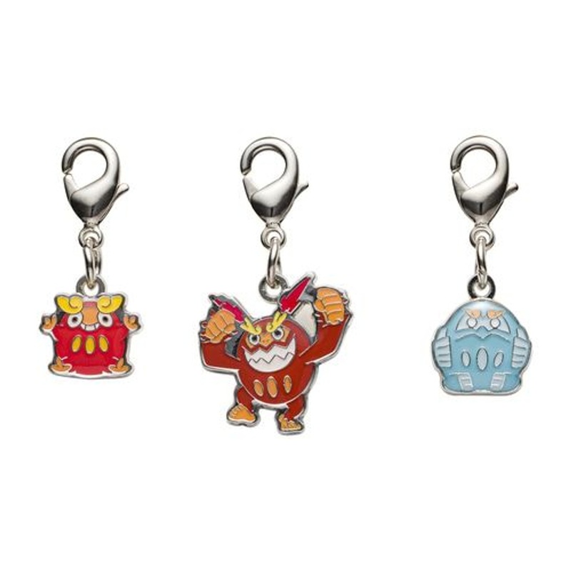 Pokemon Center Original Metal Keychain Series – Darumaka 554-555