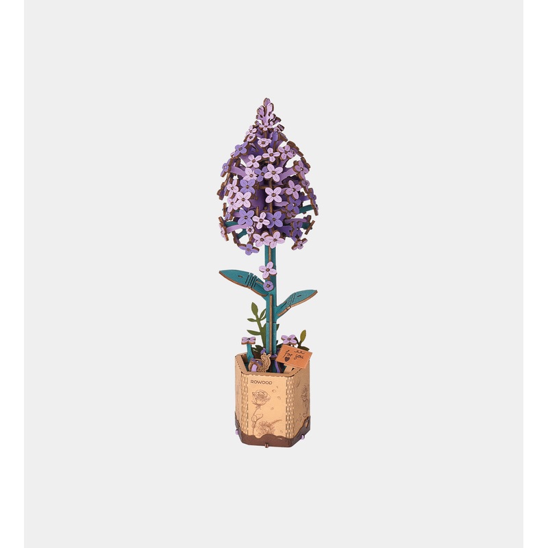 ROBOTIME DIY Miniature Kit Lilac (154 Pieces)