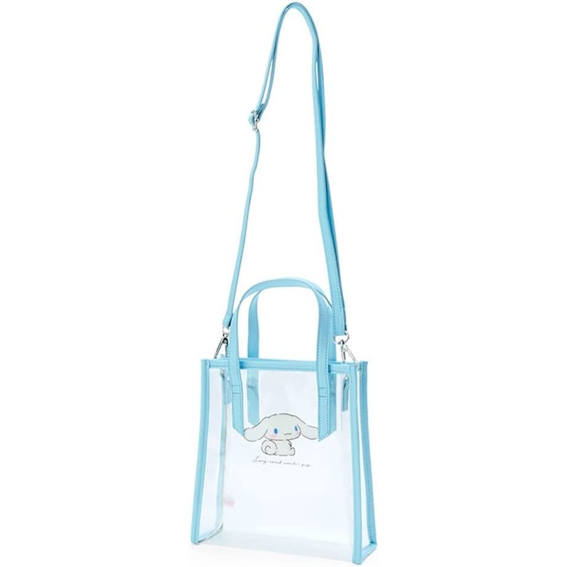 Sanrio Clear 2 Way Bag with Shoulder Strap Cinnamoroll