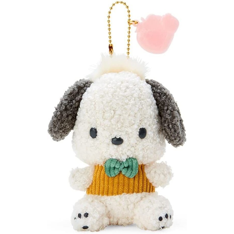 Sanrio Plush Mascot Holder Keychain – Pochacco (Fancy Shop)