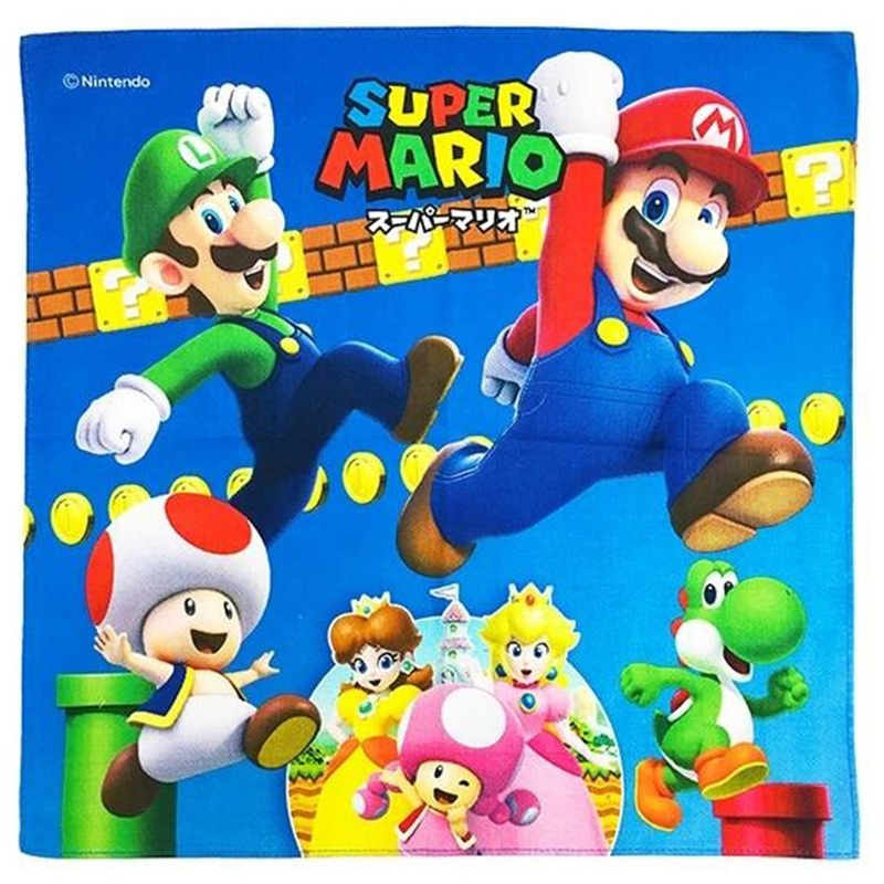 Sun Art Handkerchief – Super Mario – Jump