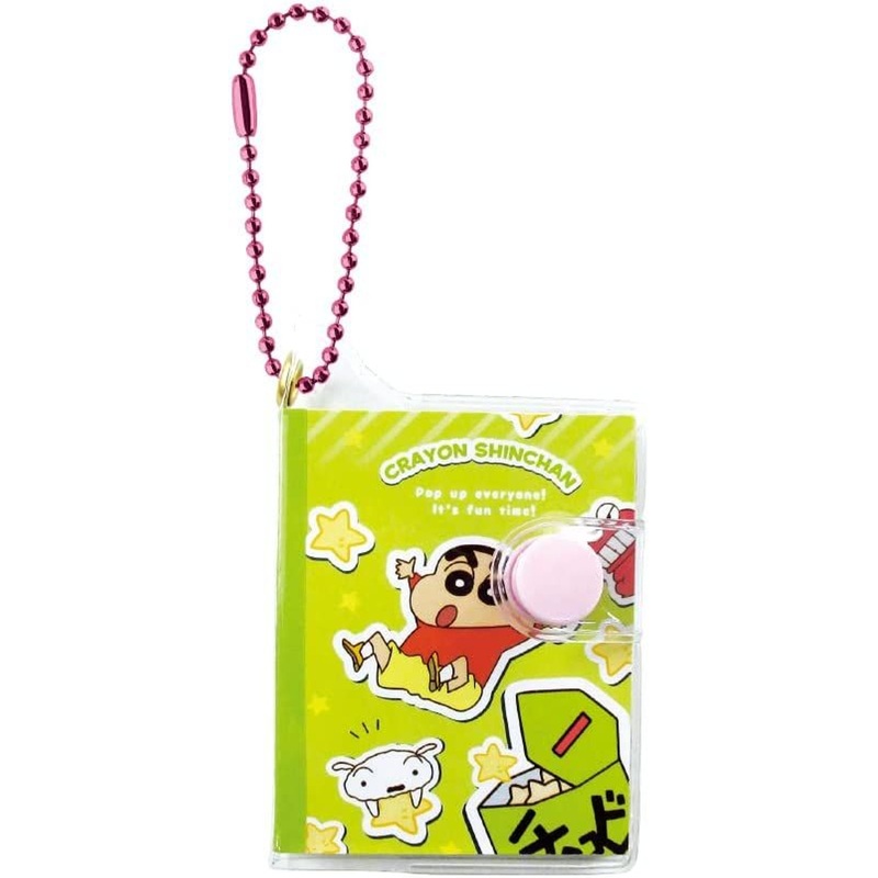 T’s Factory Mini Notebook Key Chain Crayon Shin-chan Chocobi