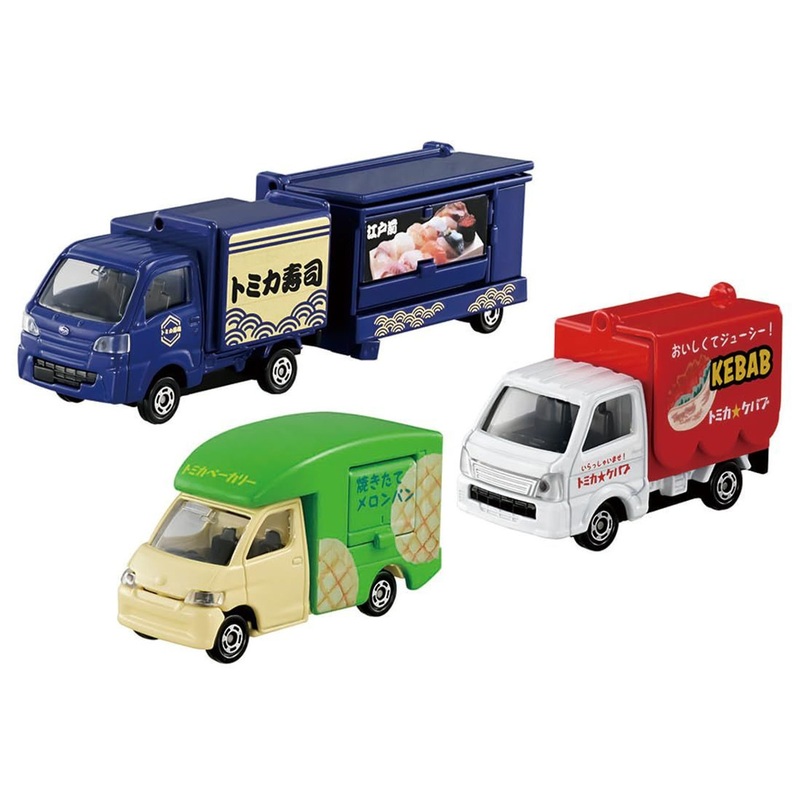 Takara Tomy Tomica Let’s Eat Together! Tomica Food Shop Set