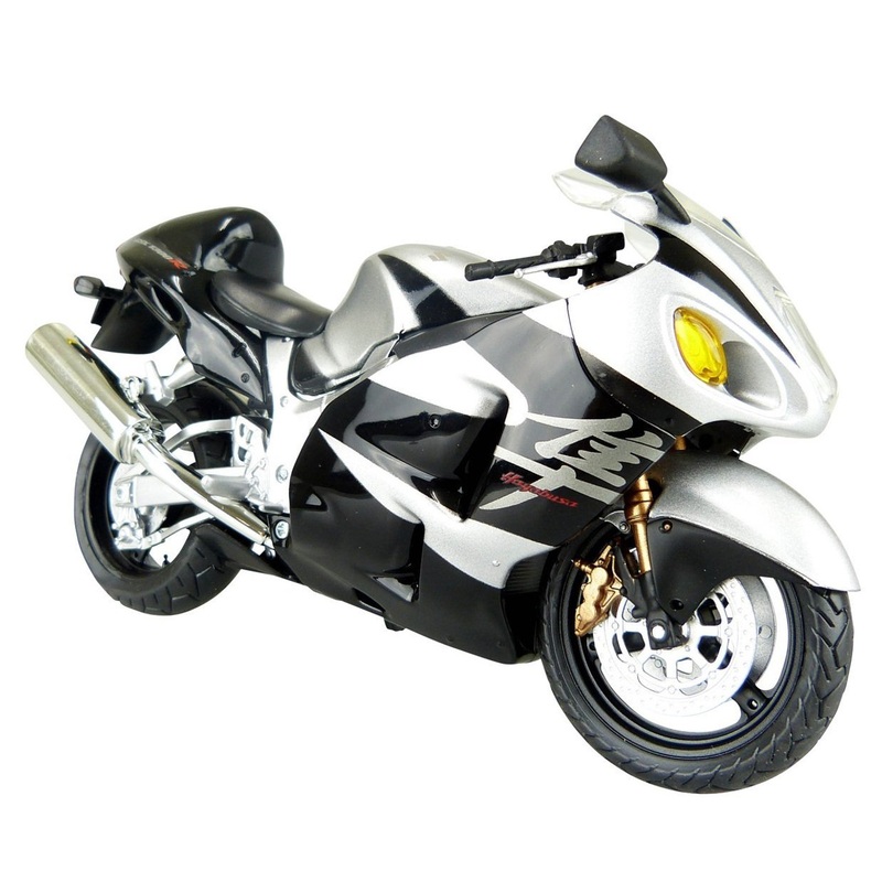 Aoshima Skynet 79928 Suzuki GSX1300R Hayabusa (Black) 1/12 Scale