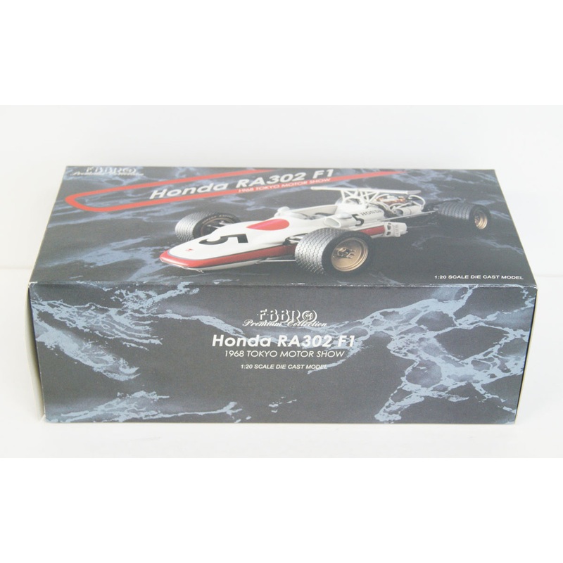 Ebbro 22008 Honda F-1 RA302 #5 1968 Tokyo Motor Show 1/20 Scale