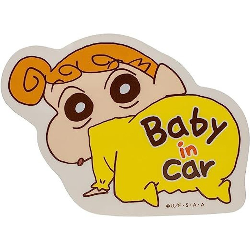 T’s Factory Magnet Car Sign Crayon Shin-chan Himawari