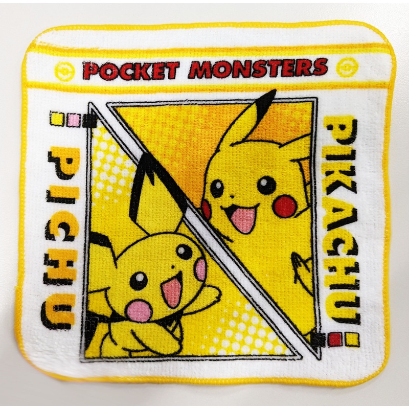 T’s Factory Pokemon Pocket Hand Towel – Pikachu & Pichu