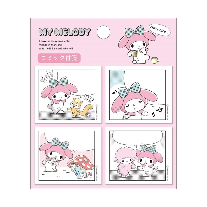 T’s Factory Sanrio Sticky Note Pad Comic Book My Melody
