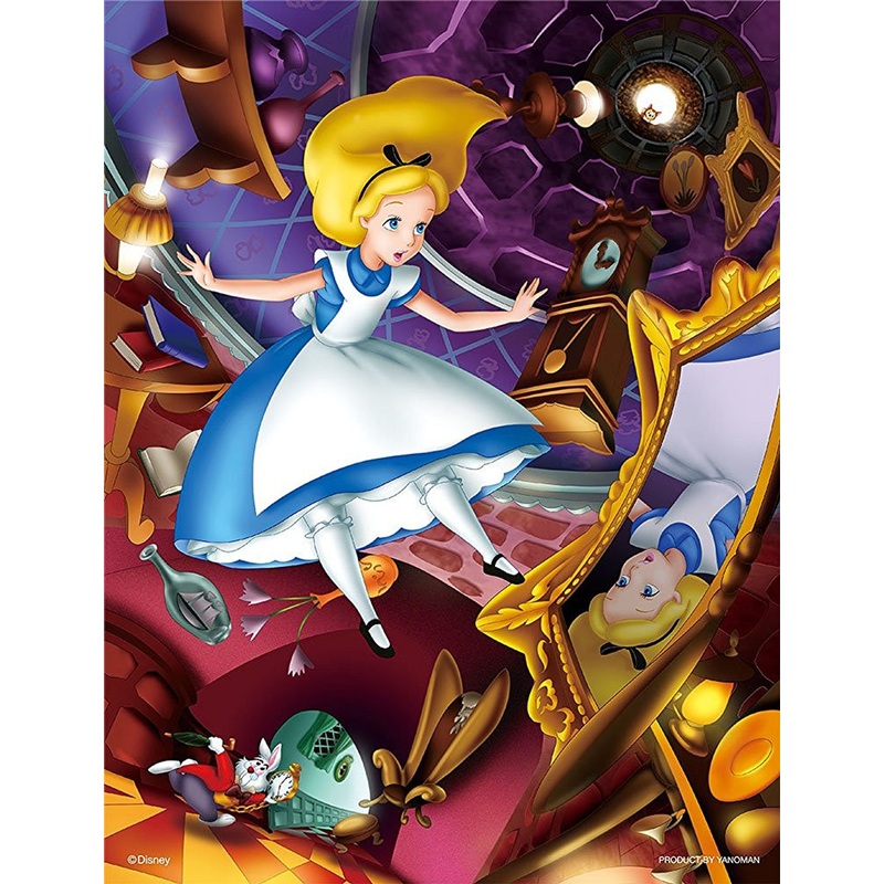 Yanoman Jigsaw Puzzle 42-31 Disney Alice in Wonderland (300 Small Pieces)
