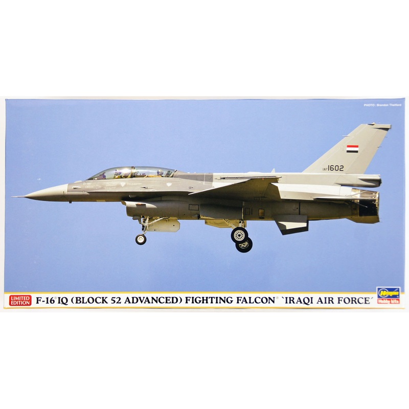 Hasegawa 07412 F-16IQ (Block 52 Advanced) Fighting Falcon Iraqi Air Force 1/48 Scale Kit