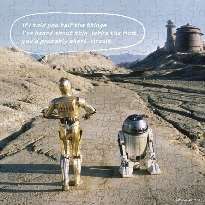 Jigsaw Puzzle R2-D2 & C-3PO – (144 Pieces)