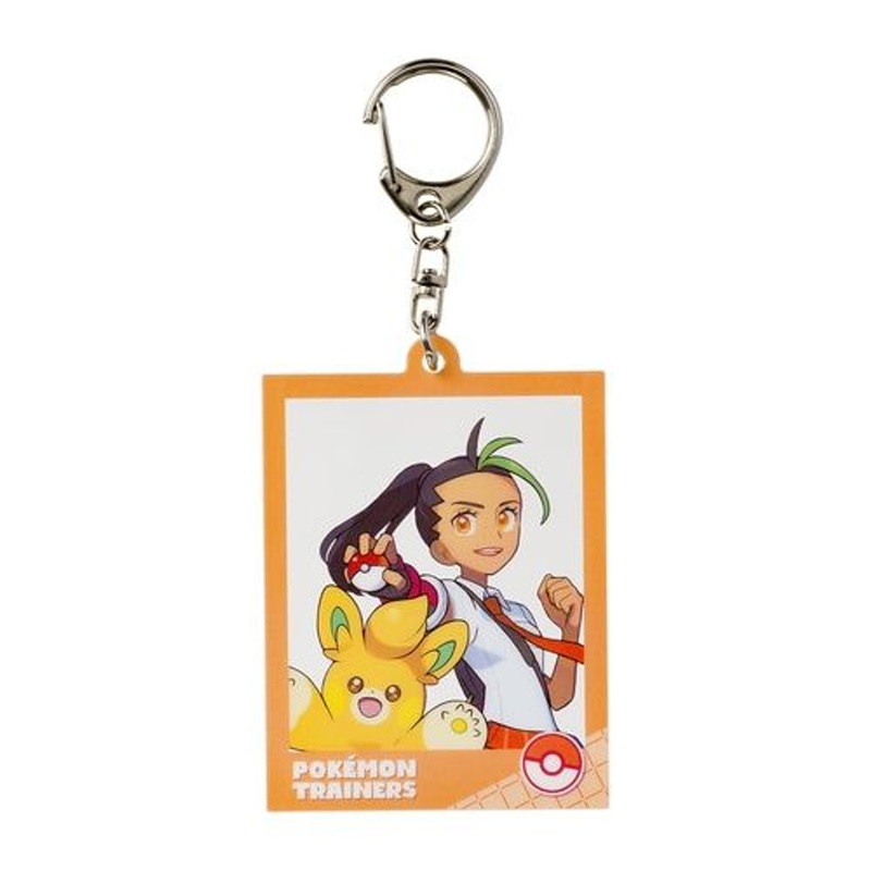Pokemon Center Original Photo Frame Style Acrylic Keychain Nemona & Pawmo (Pokemon Trainers)