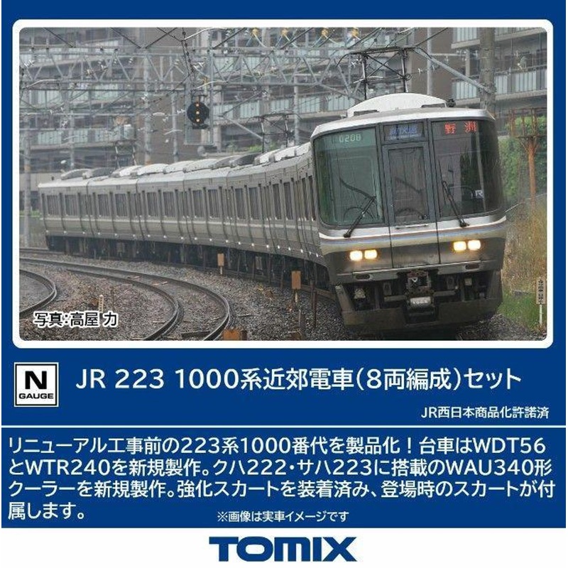 Tomix 97600 JR Series 223-1000 Suburban Train 8 Cars Set (N scale)