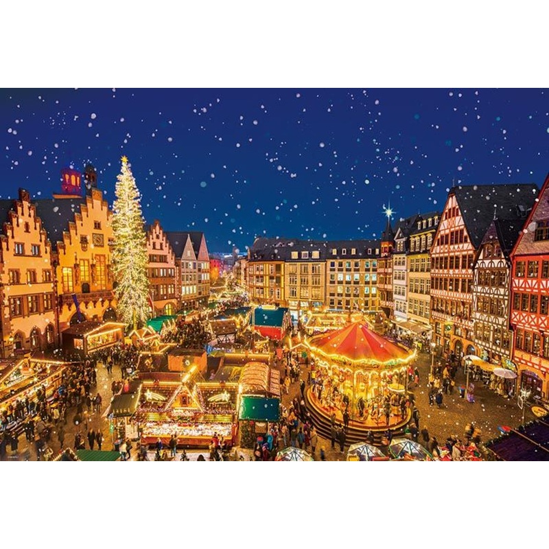 Beverly 1000-006 Jigsaw Puzzle Christmas Market in Frankfurt (1000 Pieces)