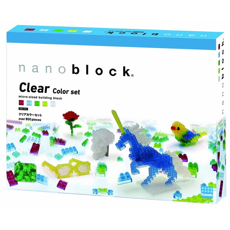 Kawada NB-016 nanoblock Clear Color Set