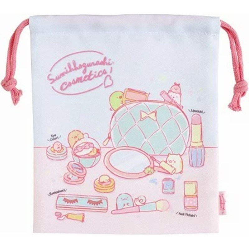 San-x Drawstring Bag Sumikko Gurashi Cosmetics
