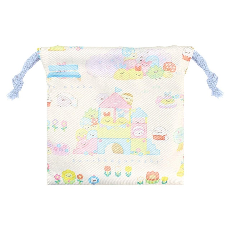 T’s Factory Sumikko Gurashi Chocotto Drawstring Bag Let Us Play With Minikko