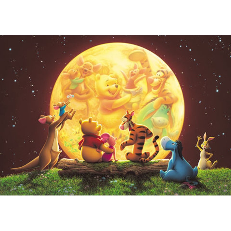 Tenyo Jigsaw Puzzle Disney Winnie-The-Pooh (Glow in the Dark) (300 Pieces)