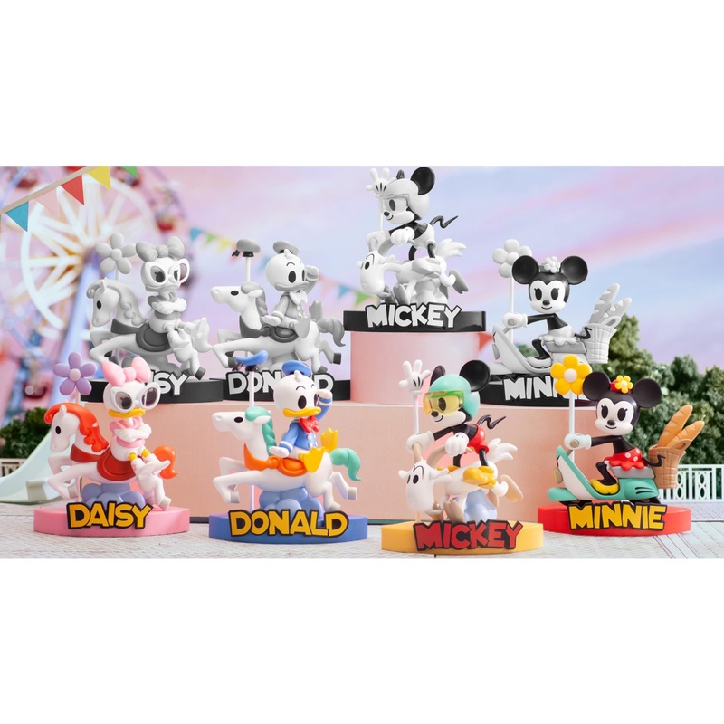 52Toys Blind Box Disney Mickey & Friends Carousel 4-Piece Box
