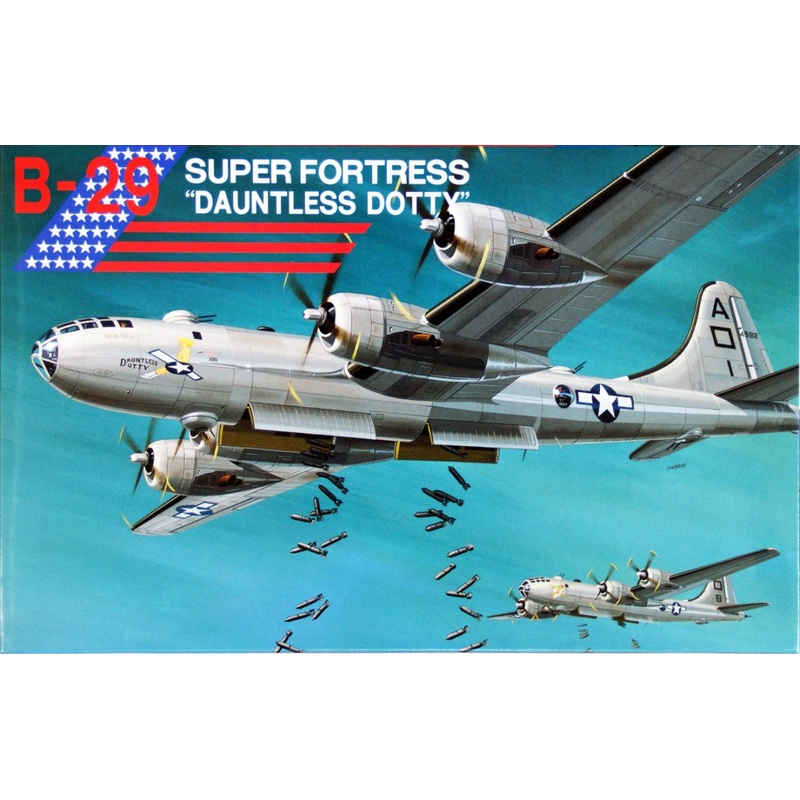 Fujimi No.01 B-29 Super Fortress Dauntless Dotty 1/144 Scale Kit