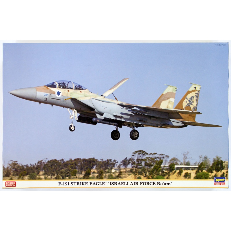 Hasegawa 07353 F-15I Strike Eagle Israeli Air Force Ra’am 1/48 Scale Kit